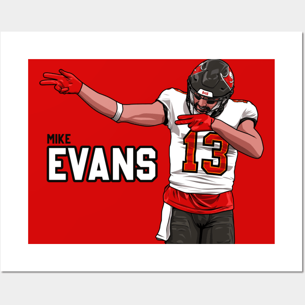 MIKE EVANS Wall Art by origin illustrations